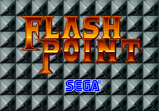 Flash Point (set 2, Japan, FD1094 317-0127A) Title Screen